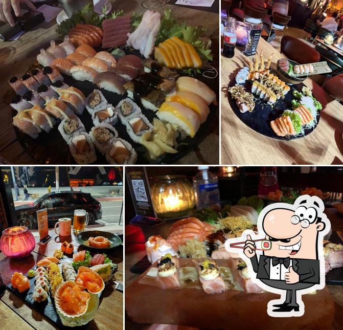 Sushi é um famoso prato originário do Japão