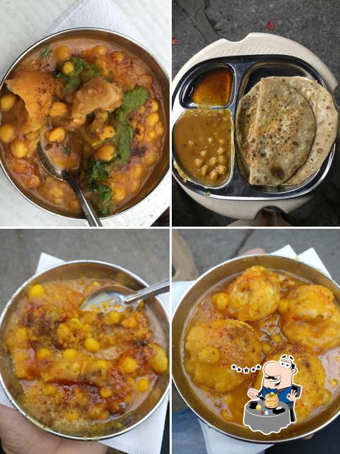 Meals at Pandit Chats Sweets Paratha Ghar. ( No ONION No Garlic )