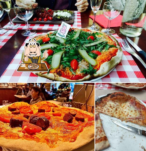 Choisissez des pizzas à Les Bonnets Rouges - Ar Bonedoù Ruz