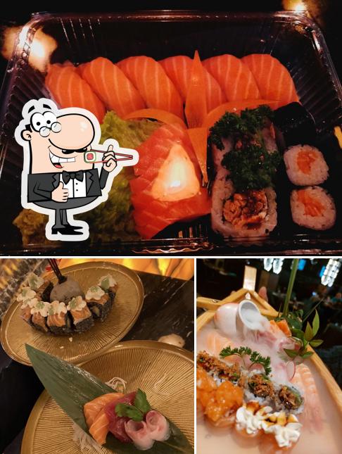 Prenditi le varie opzioni di sushi