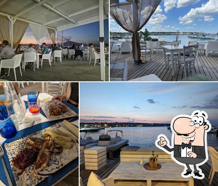 Gli interni di Al Pontile -(Brucoli)