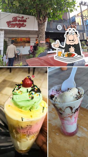 This is the photo showing food and interior at LICHY CAFE