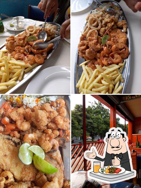 Platos en O Pescador Bar e Restaurante