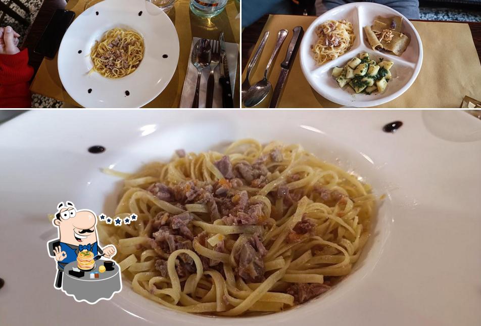 Cibo al Al Fogolar Da Mander - Solimbergo