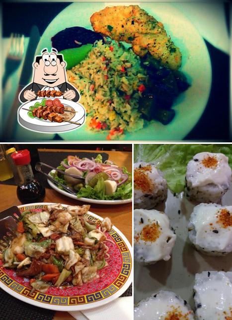 Platos en Restaurante Schung-King