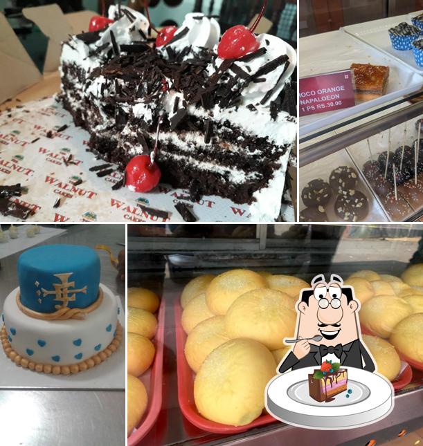 Chocolate cake at The Walnut Cakes Chundale