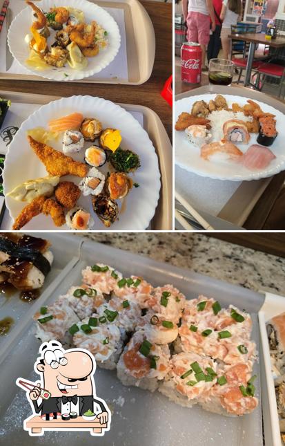 Sushi é um popular prato originário do Japão