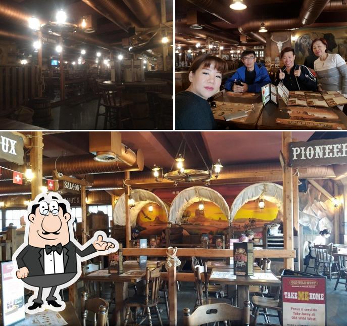 Gli interni di Old Wild West - Mendrisio