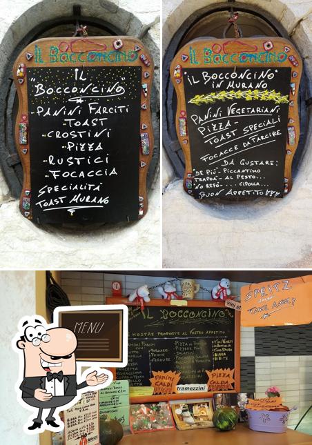 Leggi le specialità del giorno sulla lavagna