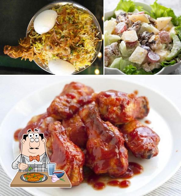 Chicken wings at The Diner