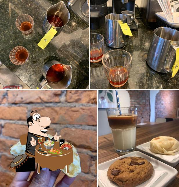 Platos en Clemente Café