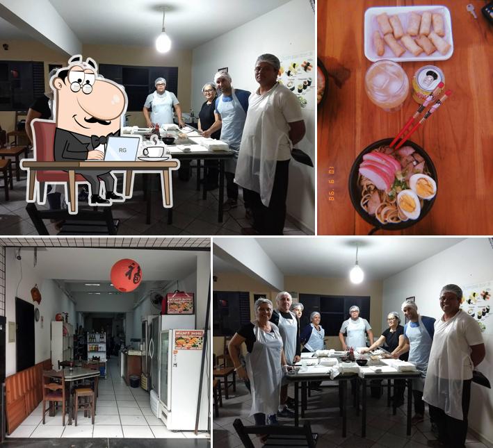 Veja imagens do interior do BIAS NIPO Restaurante e Produtos Orientais