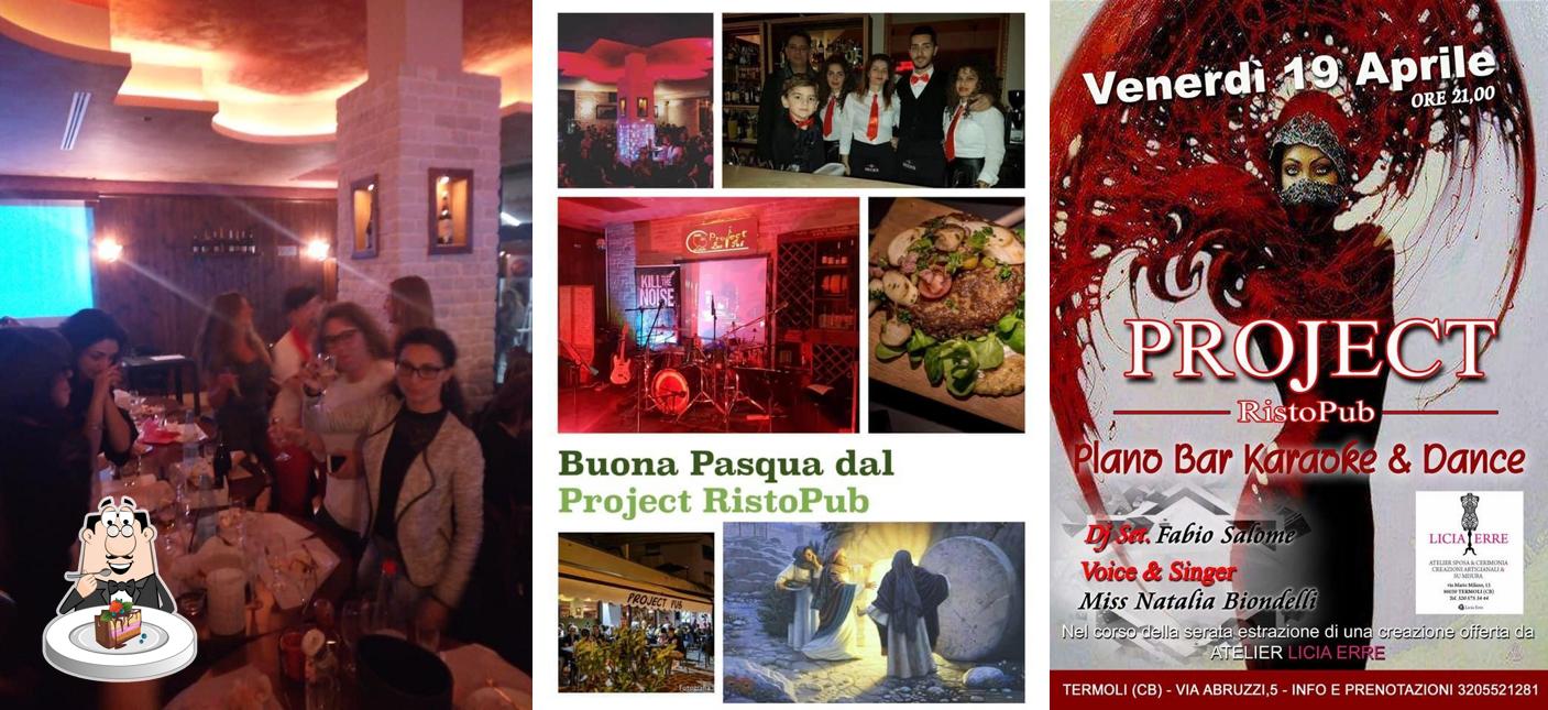 Torta al cioccolato al Project