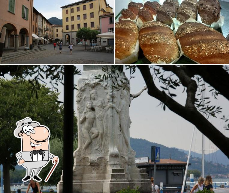 Tra le diverse cose da Al Vicolo Dell' Ombra Di Lanzeni Francesco & C. S.N.C. si possono trovare la esterno e cibo