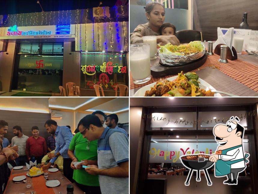 Look at the picture of KAILAS DINNING AND RESTAURANT