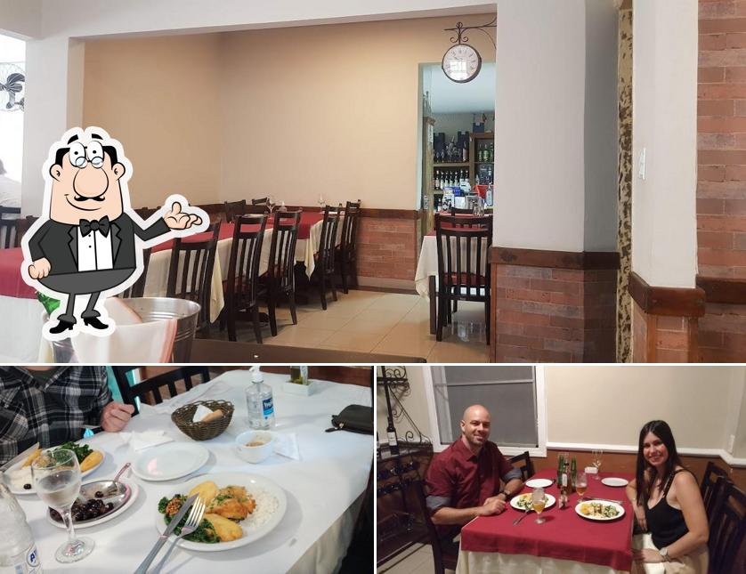 O interior do Empório do Bacalhau