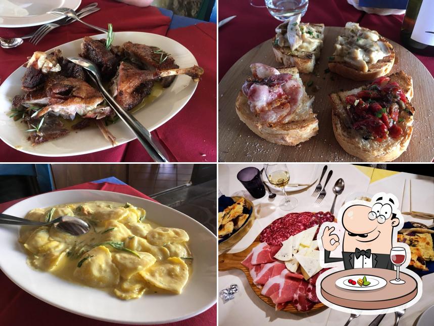 Nourriture à Locanda dei Ribelli