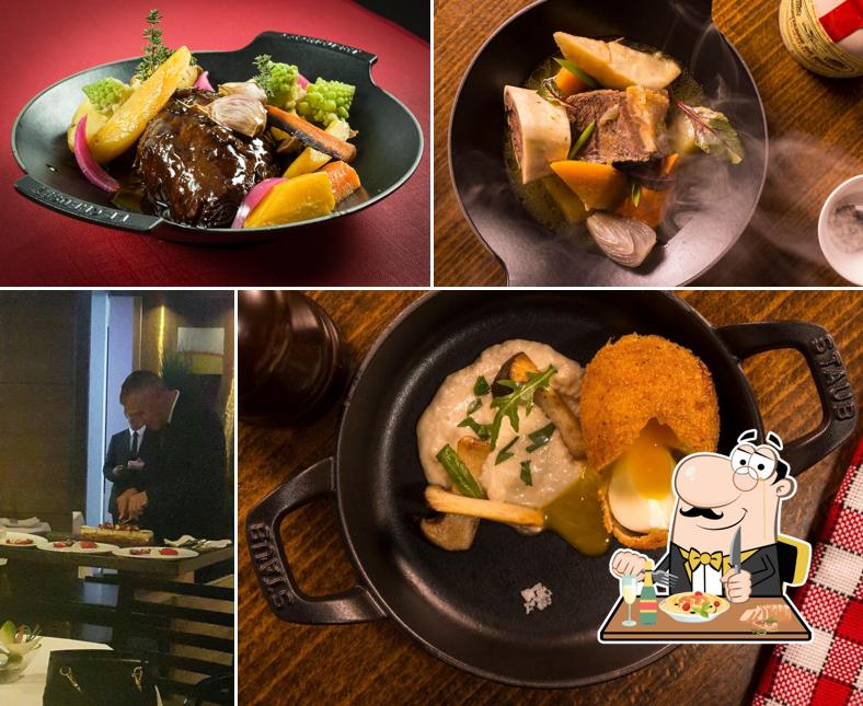 Cibo al Bistrot du Lion d'Or