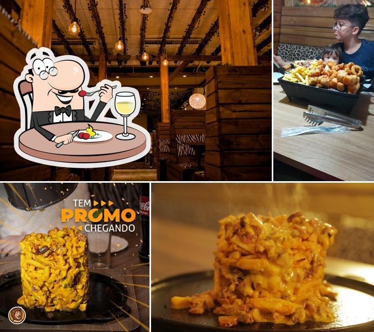 Platos en Mundo Animal Lanchonete Temática