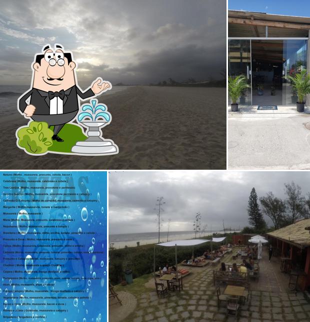 O exterior do Restaurante Netuno