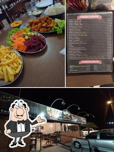 Veja imagens do interior do Vida Lanches