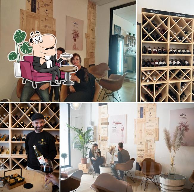 Gli interni di Sarduzzo Enoteca & Co