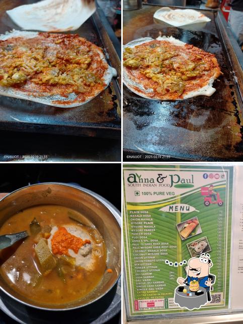 Meals at ANNA & PAUL South Indian Food