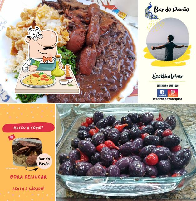 Comida em Bar do Pavão