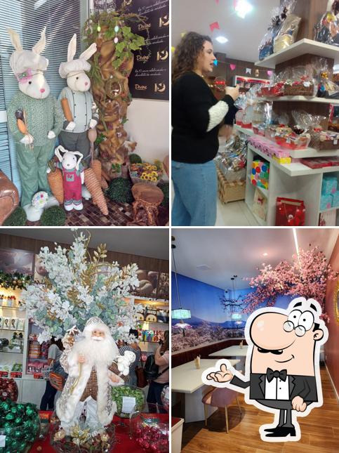 Veja imagens do interior do Divine Chocolates
