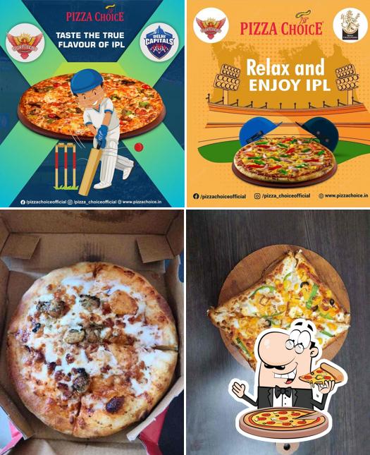 Try out pizza at Pizza Choice Bahadurgarh