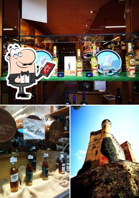 Enoteca Rizzollo si caratterizza per la esterno e cibo