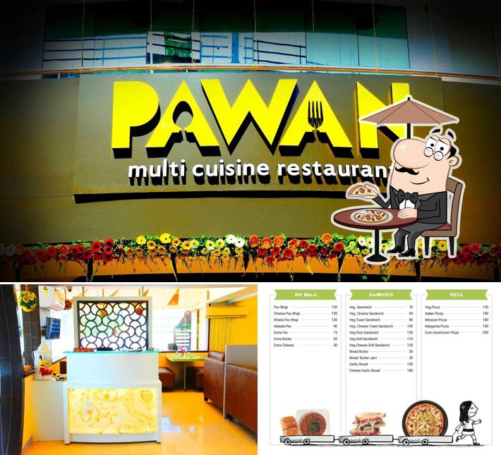 Pawan Multicuisine Restaurant Pure Veg is distinguished by exterior and interior