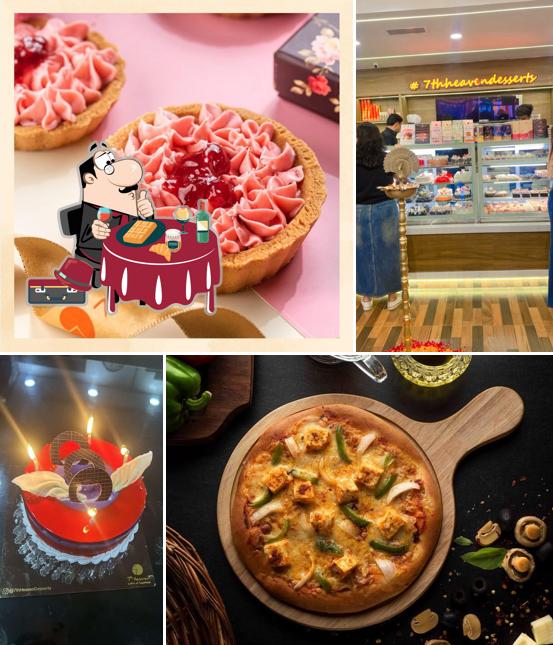 Waffles at 7th Heaven Cafe, Noida