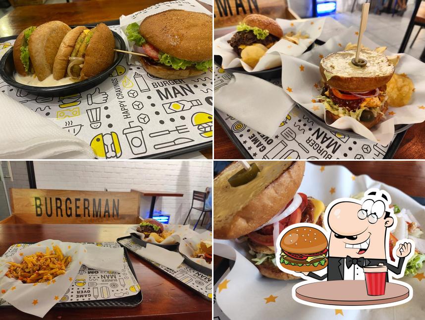 Treat yourself to a burger at BurgerMan
