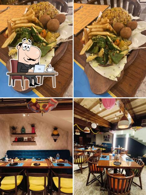 The interior of Riso