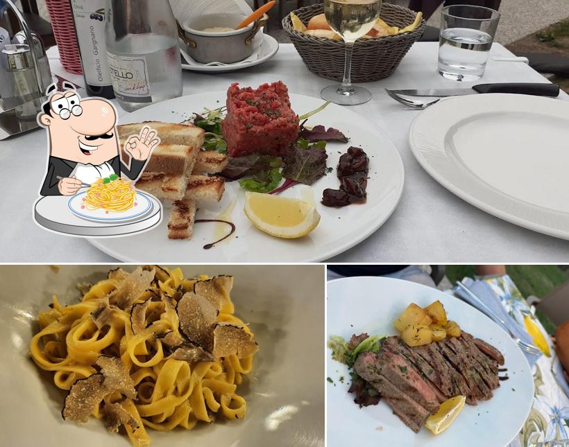 Spaghetti alla carbonara al Ristorante al Bertansì