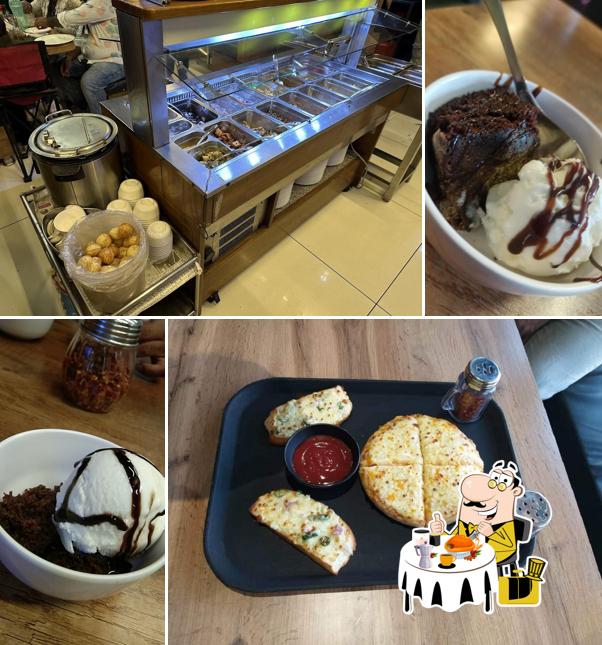 Brownies at Naples Pizza