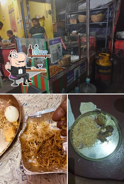 The interior of Naz Kolkata Biryani