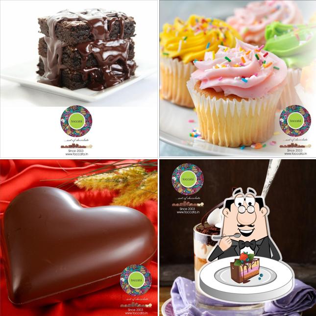 Chocolate cake at Toccata Chocolates & Cake