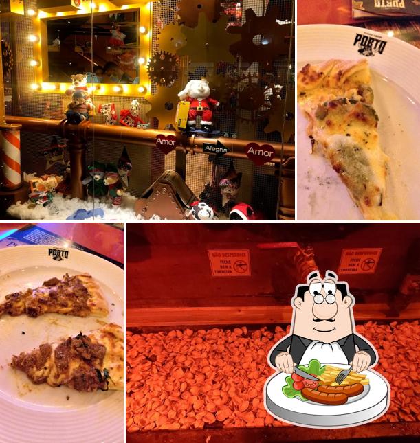 Comida em Pizzaria Cara de Mau