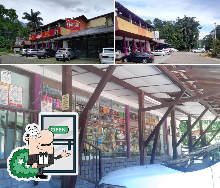 Você pode espairecer no exterior Casa dos Queijos