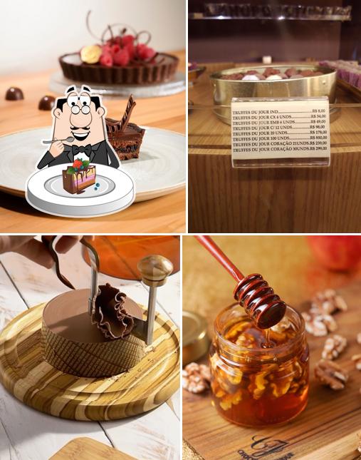 Bolo de chocolate em Chocolat du Jour