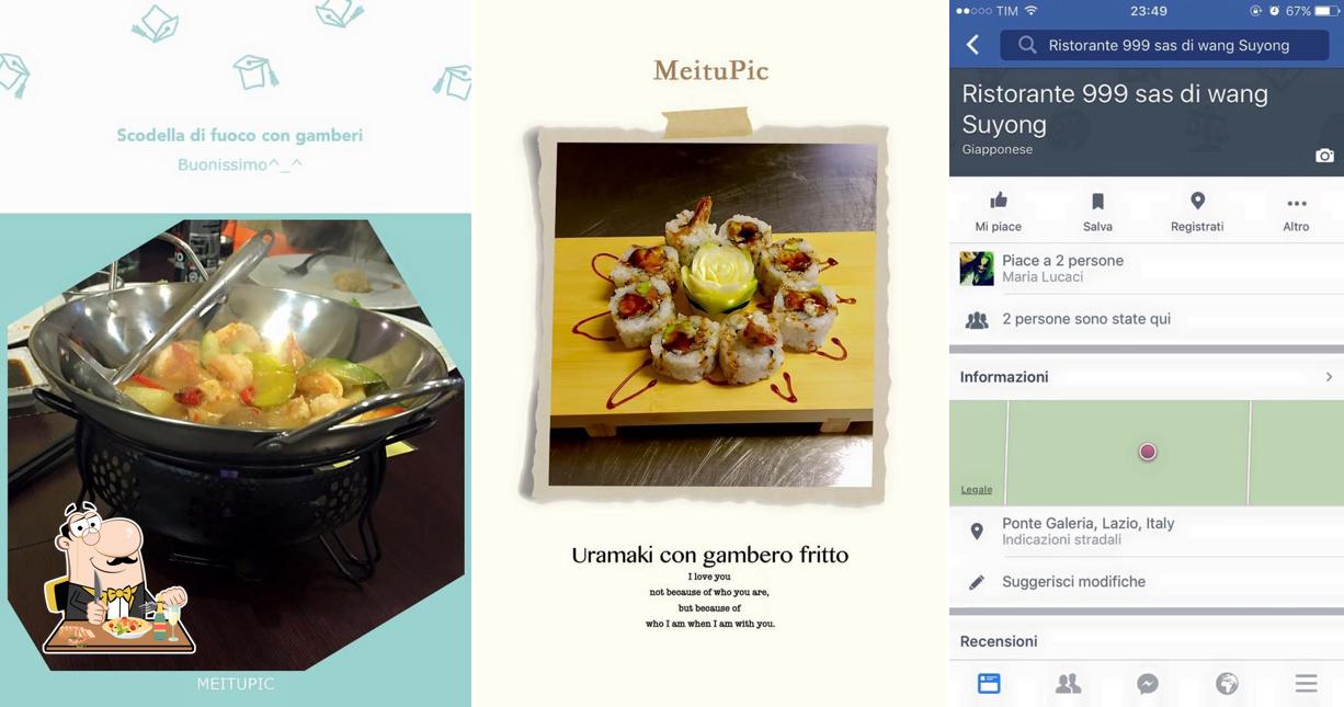 Cibo al Ristorante 999 sas di Wang suyong