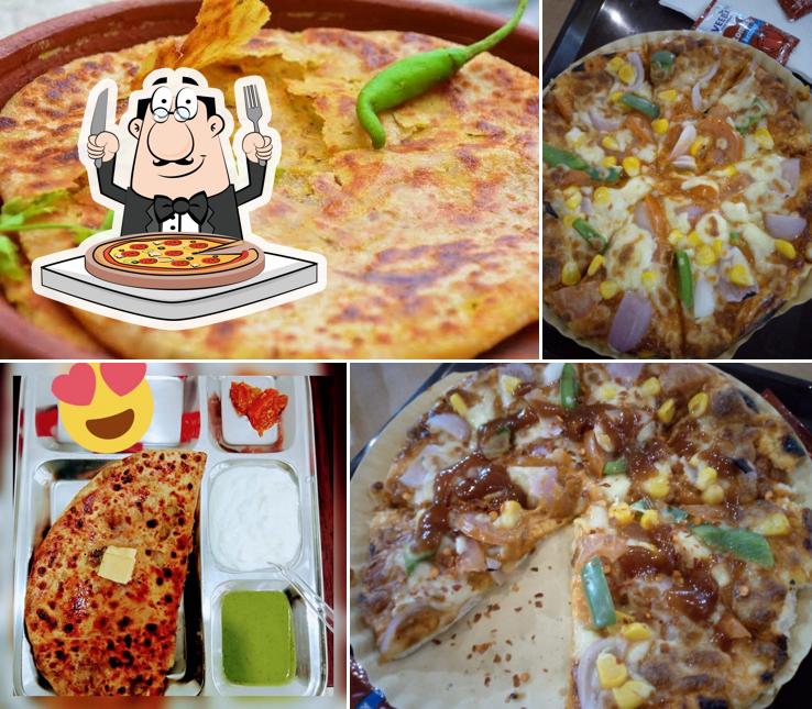 Order pizza at MENTL Parathe Wale Ji