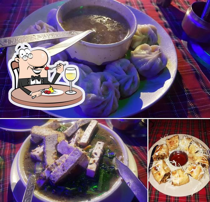 Food at Tyagis Roof Top Restaurant