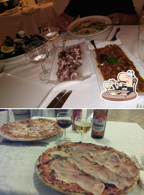 Platti al Ristorante Ragno Blu