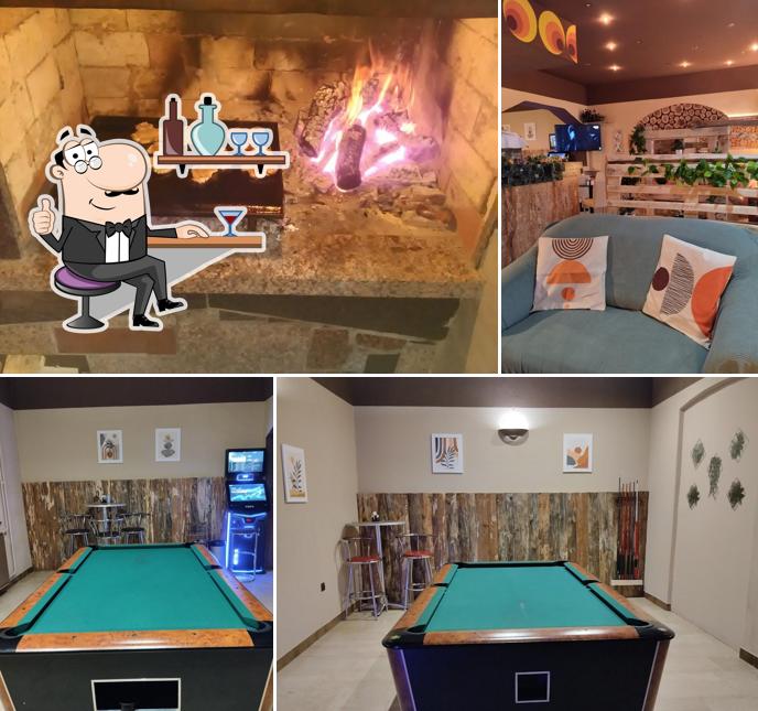 Gli interni di Cafe ROČ