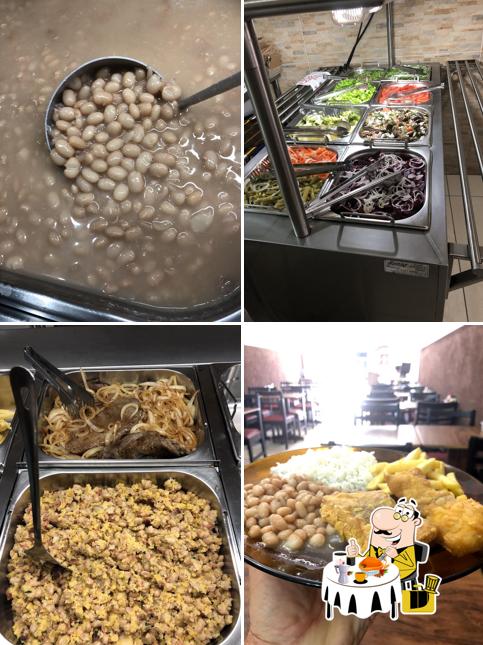 Platos en Rubinho restaurante