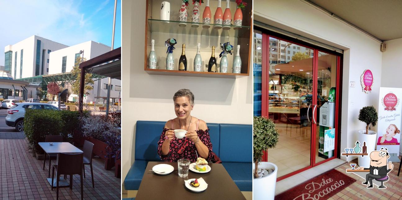 Siediti a un tavolo di Bar Pasticceria Dolce Boccaccio