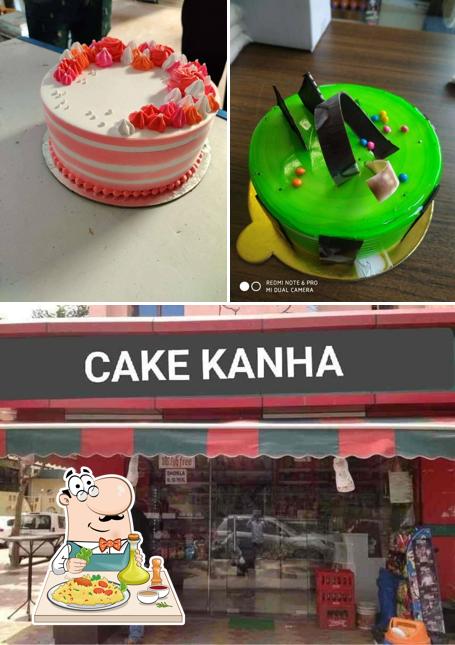 The photo of food and exterior at Cake Kanha